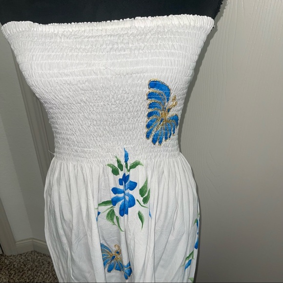 Tiki palms vacation dress - Picture 3 of 10
